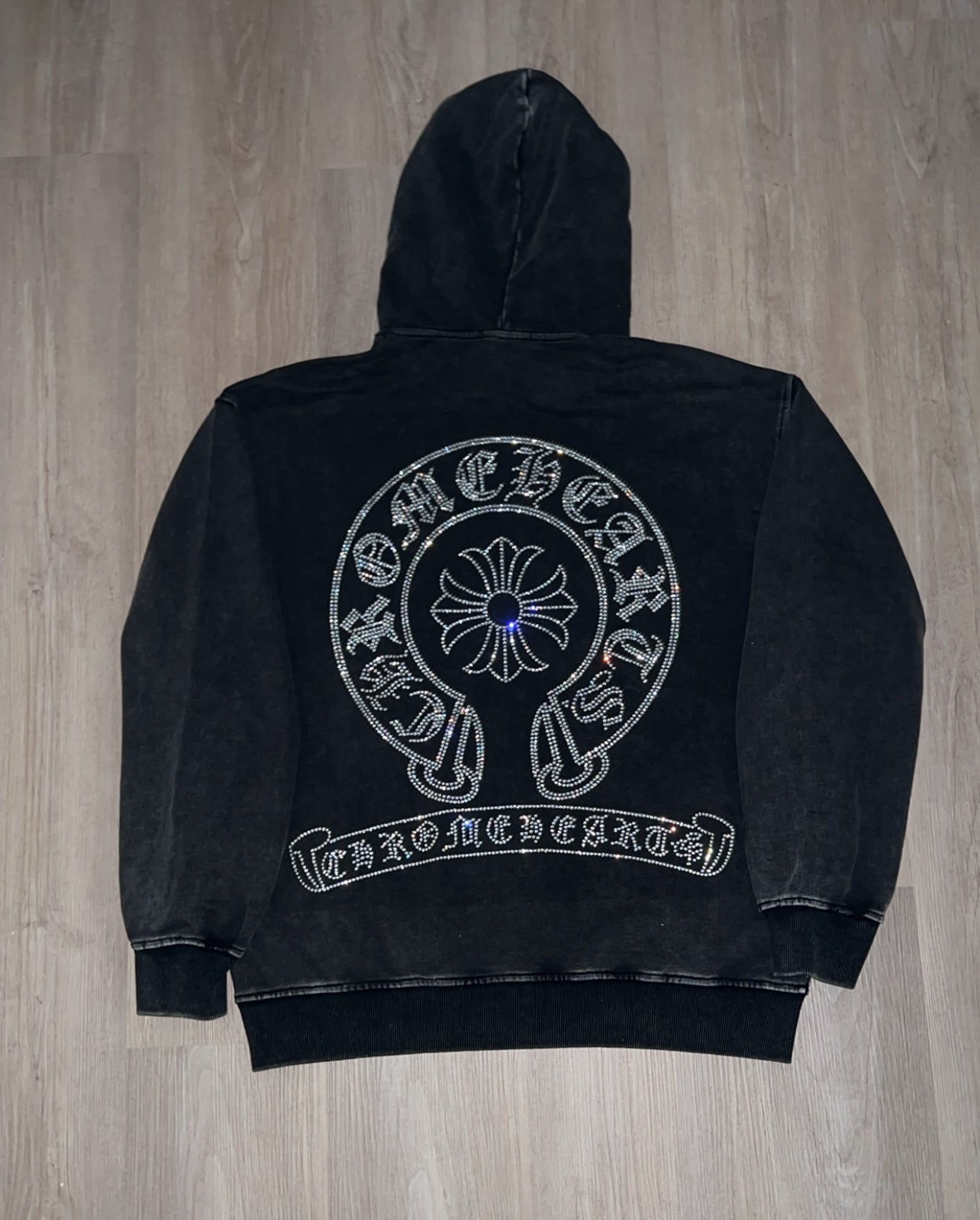Rhinestone hoodie