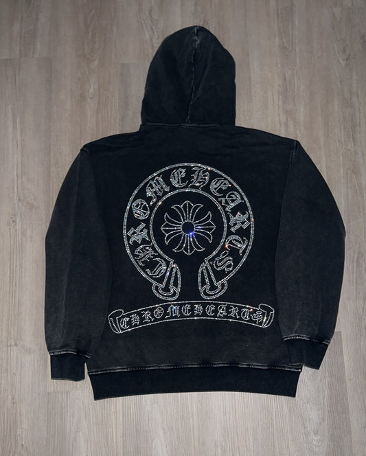 Rhinestone hoodie